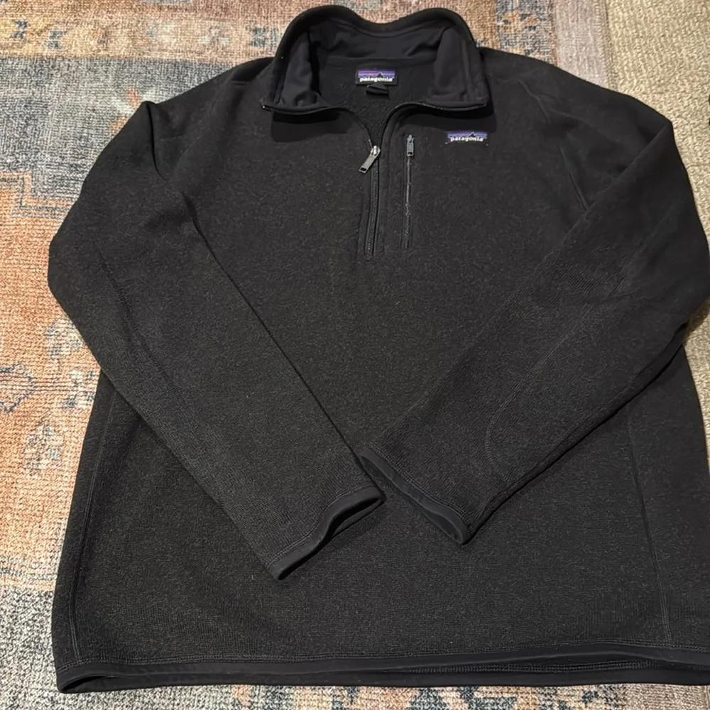 Patagonia Men’s Better Sweater Large 1/4 Zip - Picture 2 of 4